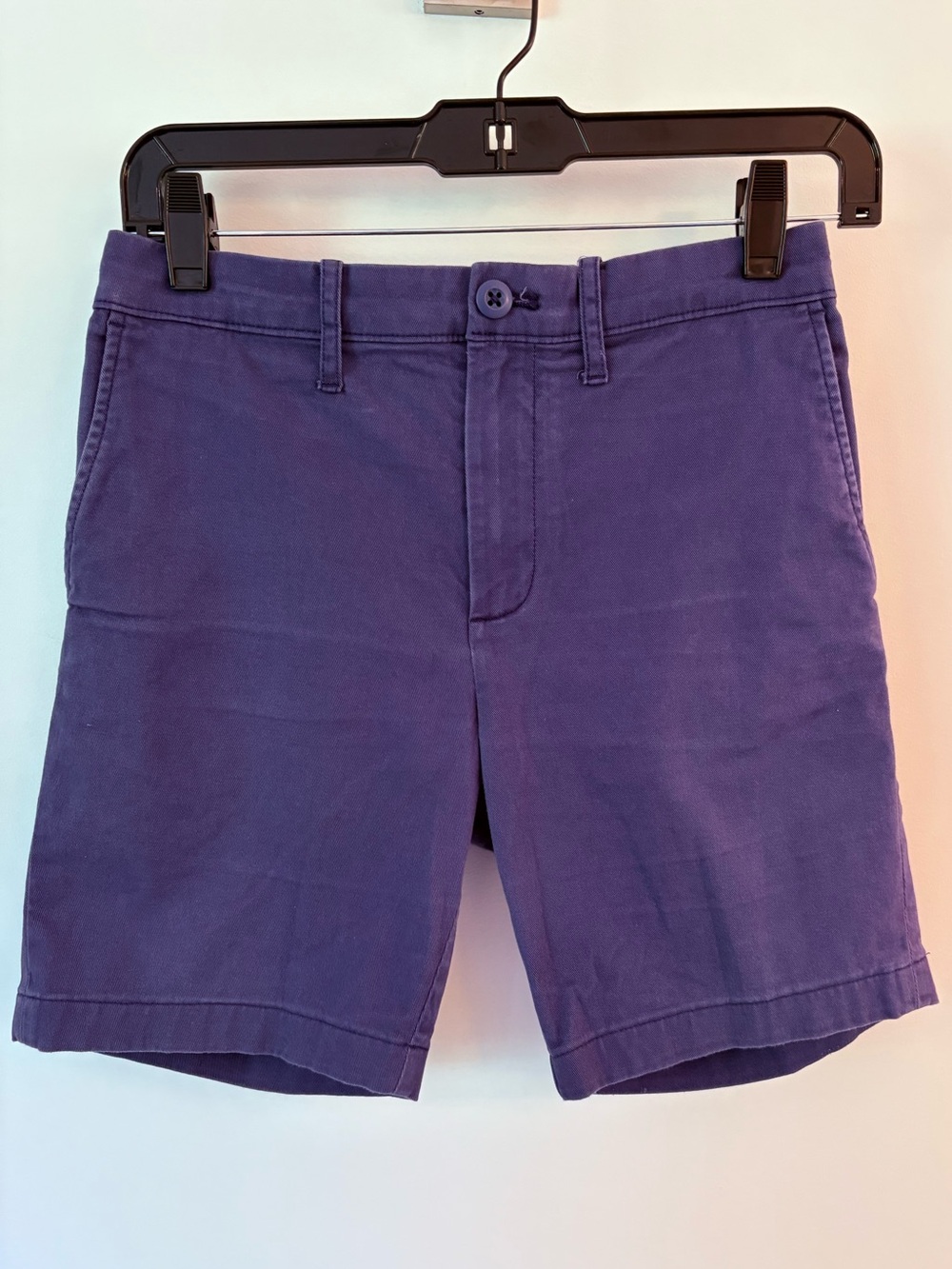 Boys JCrew Classic Cotton Shorts in Navy